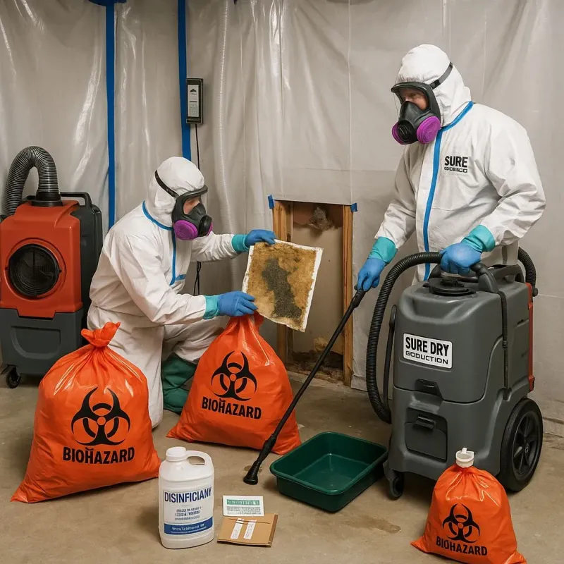 Contaminated Water Handling Protocols process in Schleicher County, TX