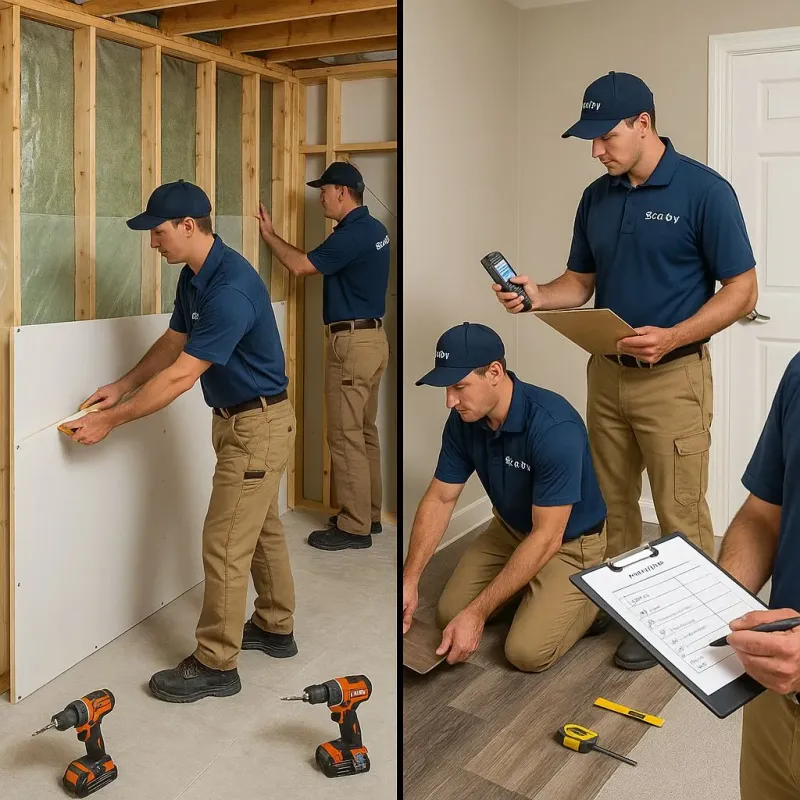 Repairs and Reconstruction process in Schleicher County, TX