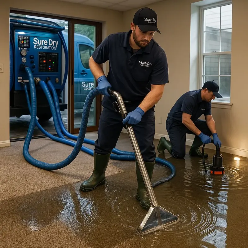 Water Extraction and Removal process in Schleicher County, TX